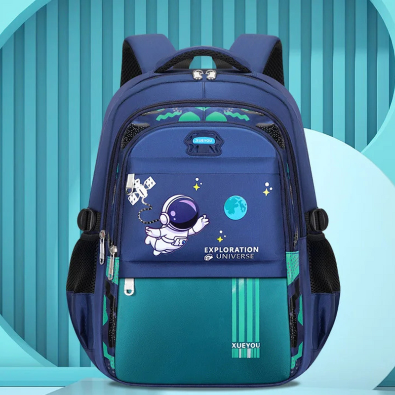 Mochila unissex infantil AllBag em poliester
