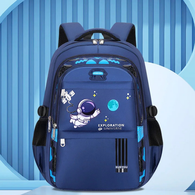 Mochila unissex infantil AllBag em poliester